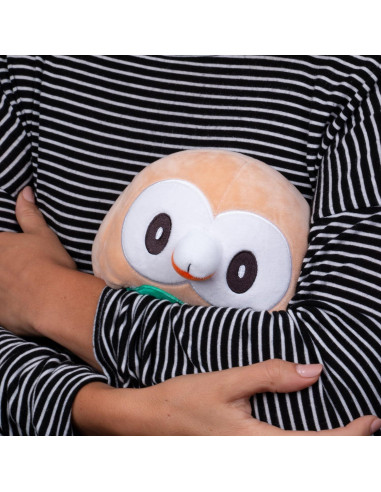 Peluche Pokémon Rowlet 20 cm - Oficial Wicked Cool Toys