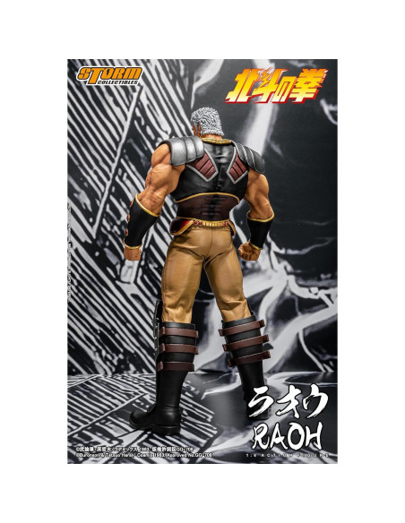 Figura de Acción Raoh 1:6 Storm Collectibles Hokuto no Ken