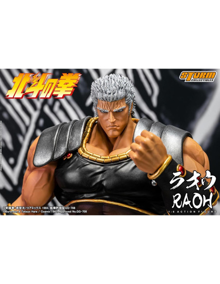 Figura de Acción Raoh 1:6 Storm Collectibles Hokuto no Ken