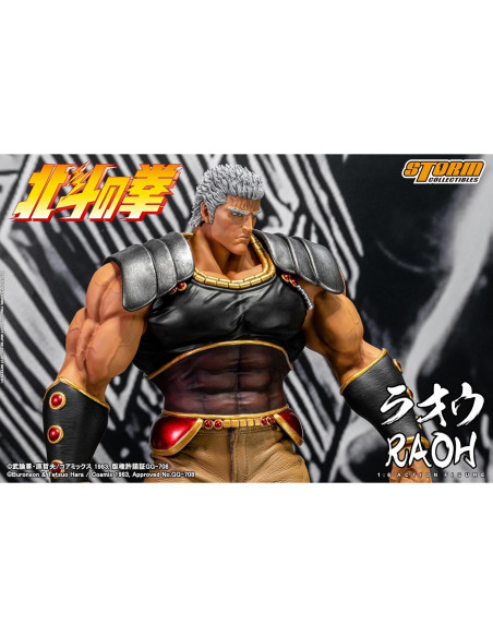 Figura de Acción Raoh 1:6 Storm Collectibles Hokuto no Ken
