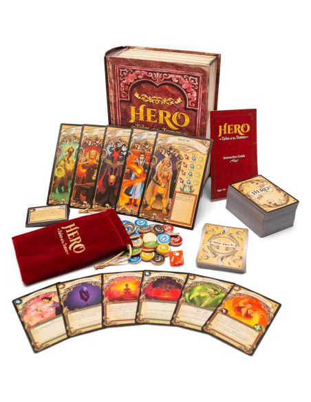 Juego de Cartas de Estrategia Hero Tomekeeper 2 Edición - 2-5 Jugadores