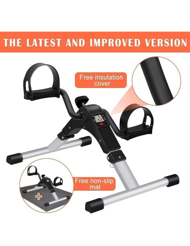 Ejercitador de Pedales Bajo Escritorio TABEKE Plegable 2.3 kg