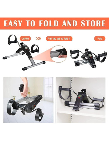 Ejercitador de Pedales Bajo Escritorio TABEKE Plegable 2.3 kg