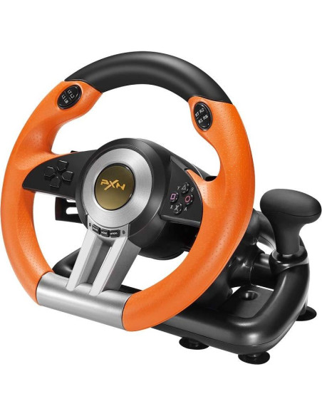Volante de Carreras PXN V3II con Pedales para PC y Consolas