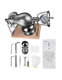 Máquina de Palomitas ZZYYZZ 260ml Acero Inoxidable Retro