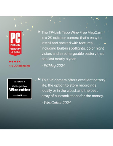 Cámara de Seguridad TP-Link Tapo C425 2K Inalámbrica