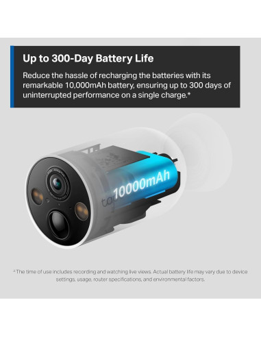 Cámara de Seguridad TP-Link Tapo C425 2K Inalámbrica