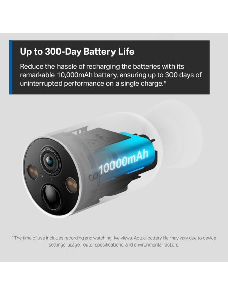 Cámara de Seguridad TP-Link Tapo C425 2K Inalámbrica