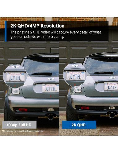 Cámara de Seguridad TP-Link Tapo C425 2K Inalámbrica