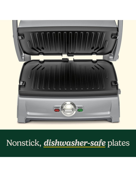 Cuisinart Griddler Compact 5 en 1 Parrilla y Plancha