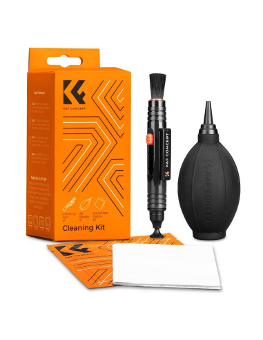 Kit de Limpieza de Cámara K&F Concept 4 en 1 para Lentes DSLR