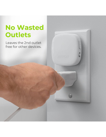 AUVON Luz Nocturna LED Sensor Movimiento 4 Pzs Regulable