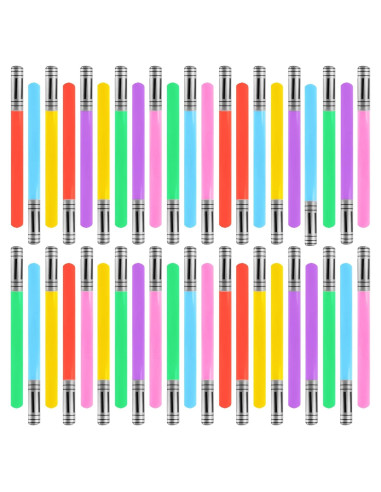 42 Espadas de Luz Inflables Cotiny para Fiestas - 6 Colores