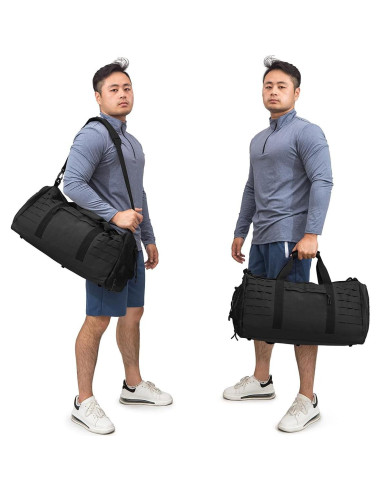 Bolsa de Deporte QT&QY Táctica 40L Impermeable para Gym