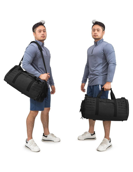 Bolsa de Deporte QT&QY Táctica 40L Impermeable para Gym