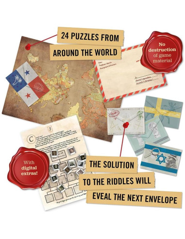 Juego de Rompecabezas Hidden Games - Tour Mundial 2024