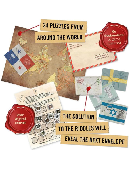 Juego de Rompecabezas Hidden Games - Tour Mundial 2024