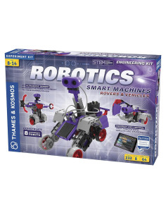 Thames & Kosmos Kit Robótica 8 Robots Rovers y Vehículos 8+