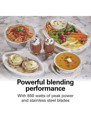 Licuadora Hamilton Beach MultiBlend 4 Jarras Sin BPA 650W