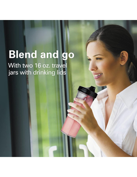 Licuadora Hamilton Beach MultiBlend 4 Jarras Sin BPA 650W