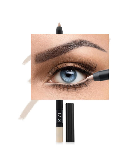 Lápiz de Ojos K7L Waterline Nude Cremoso Impermeable
