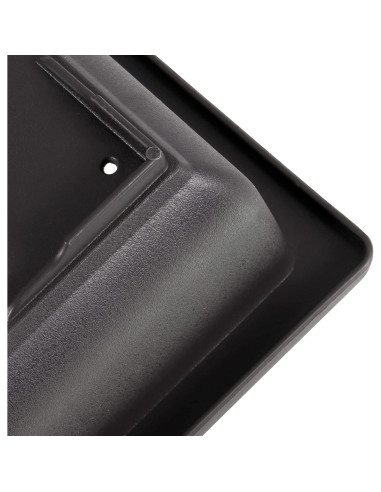 20 Macetas de Plástico para Bonsai 16.5x11.9cm con Bandejas