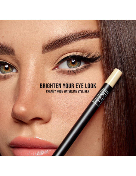 Lápiz de Ojos K7L Waterline Nude Cremoso Impermeable
