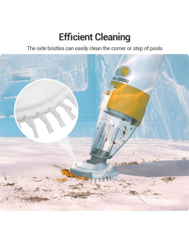 Aspiradora de piscina Rock&Rocker P1122 recargable 2.90 kg