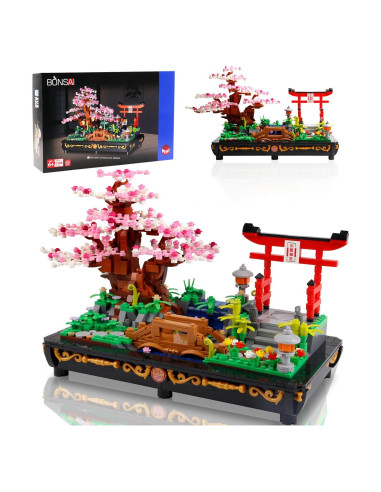 Conjunto de Construcción Bonsái Sakura 1286 PCS B&LHCX