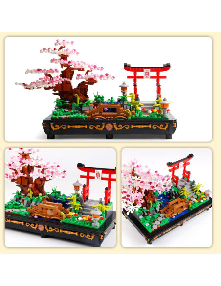 Conjunto de Construcción Bonsái Sakura 1286 PCS B&LHCX