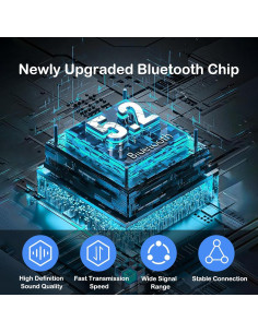 Gafas de sol Bluetooth KONLEYA K18 con UV400 y audio 2