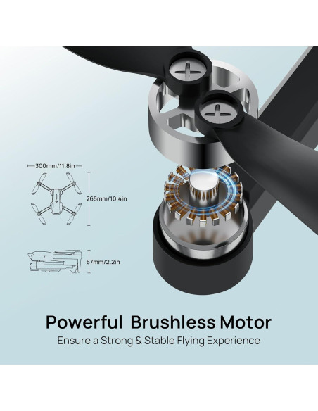 Dron Ameta S20 Lite 4K con cámara y 36 min de vuelo