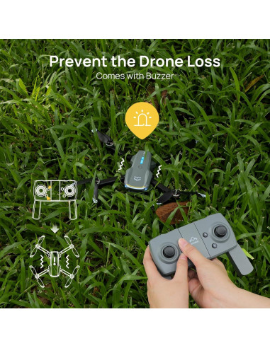 Dron Ameta S20 Lite 4K con cámara y 36 min de vuelo