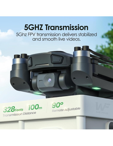 Dron WeFone WF20 con cámara 1080P y 2 baterías