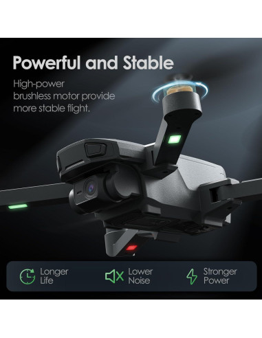 Dron WeFone WF20 con cámara 1080P y 2 baterías