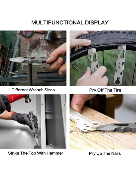 Multiherramienta EDC GIRIAITUS con Destornillador y Bolígrafos