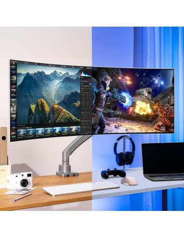 Soporte de Monitor AVLT para Pantallas de 17 a 57" Gris