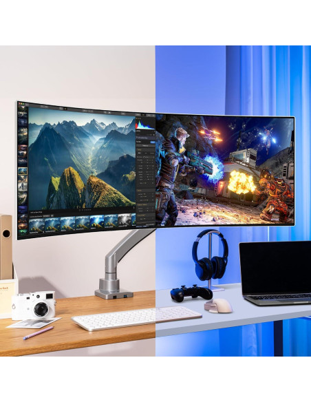 Soporte de Monitor AVLT para Pantallas de 17 a 57" Gris