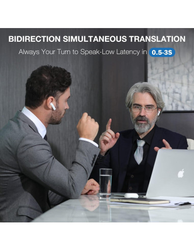 Traductor Simultáneo Timekettle WT2 Edge W3 40 Idiomas