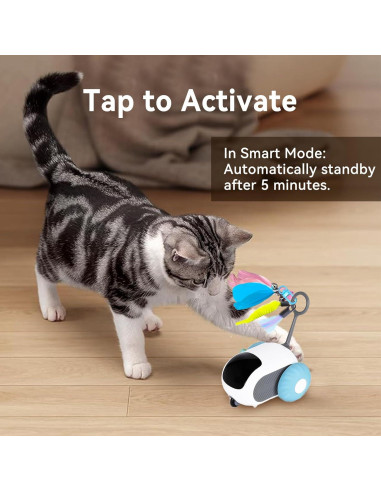 Juguete Interactivo para Gatos FOUR ANGELS Turbo Tail 2 Velocidades