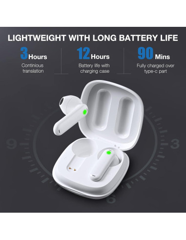 Traductor Simultáneo Timekettle WT2 Edge W3 40 Idiomas