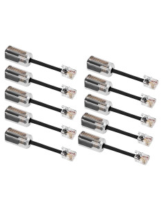 Desenredador de Cable de Teléfono Uvital Paquete de 10