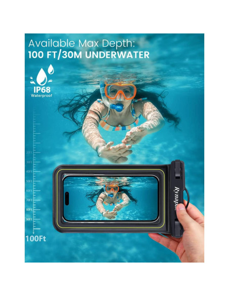 Funda Impermeable Flotante Rynapac para iPhone y Galaxy Funda Impermeable Flotante Rynapac para iPhone y Galaxy