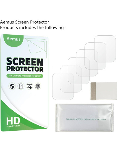 Protector de Pantalla Aemus para Reloj IDW26 1.83" TPU HD