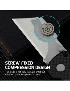 Cuchillo Utility Plegable OKNIFE Otacle U1, Cortador EDC 2