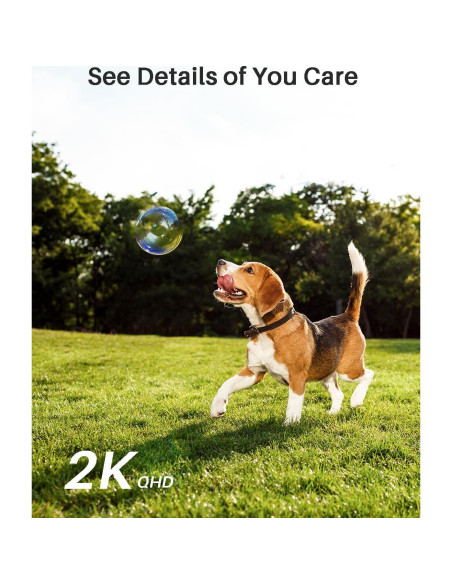 Cámaras de Seguridad Inalámbricas WUUK 2K Kit 2 Unidades