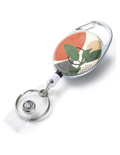 Porta Credenciales Retráctil TJIHACNGE Doble Cara Nylon 62 cm