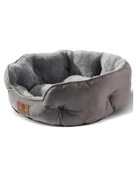 Cama Mediana Asvin para Perros y Gatos Gris 63,5 cm