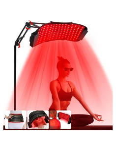 Terapia de Luz Roja Infrarroja ZagMufe con Soporte Ajustable