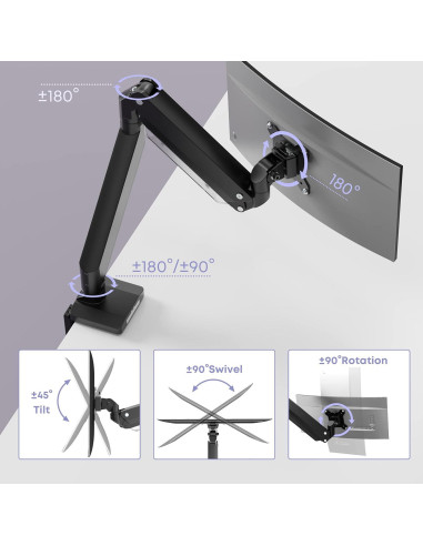 Soporte de Monitor IMtKotW para Pantallas Ultrawide 49"